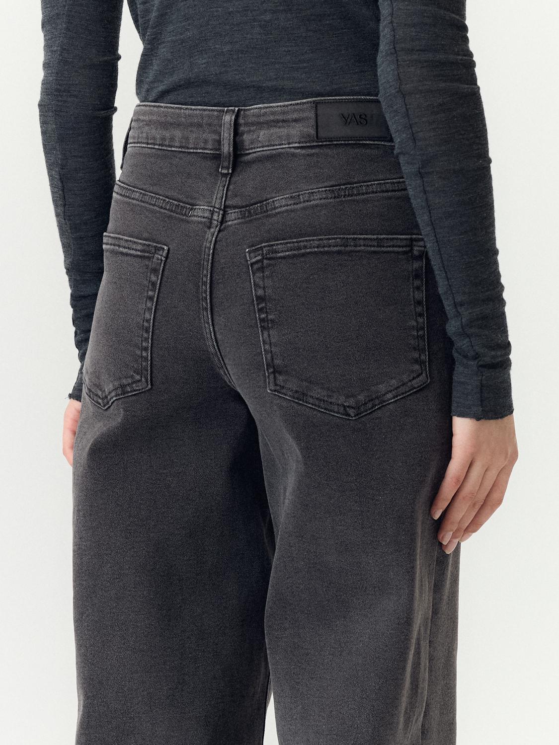 YASROSIE Jeans - Dark Grey Denim - VERO MODA & VILA Bergvik
